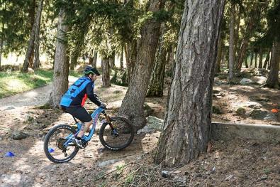 Allenamento per tecnica di guida MTB