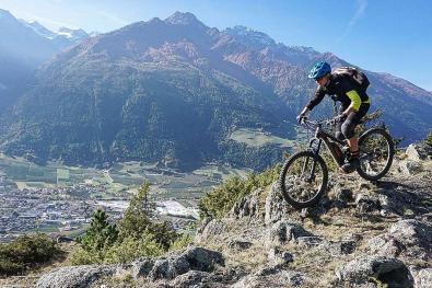 Vacanze in mountain bike in Val Venosta